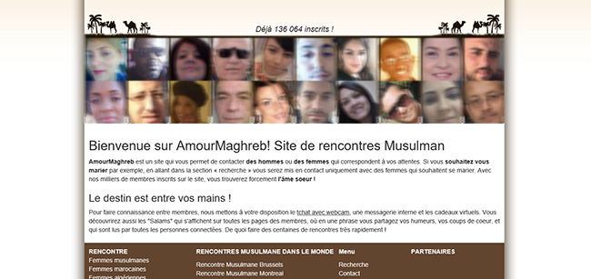 amour maghreb accueil
