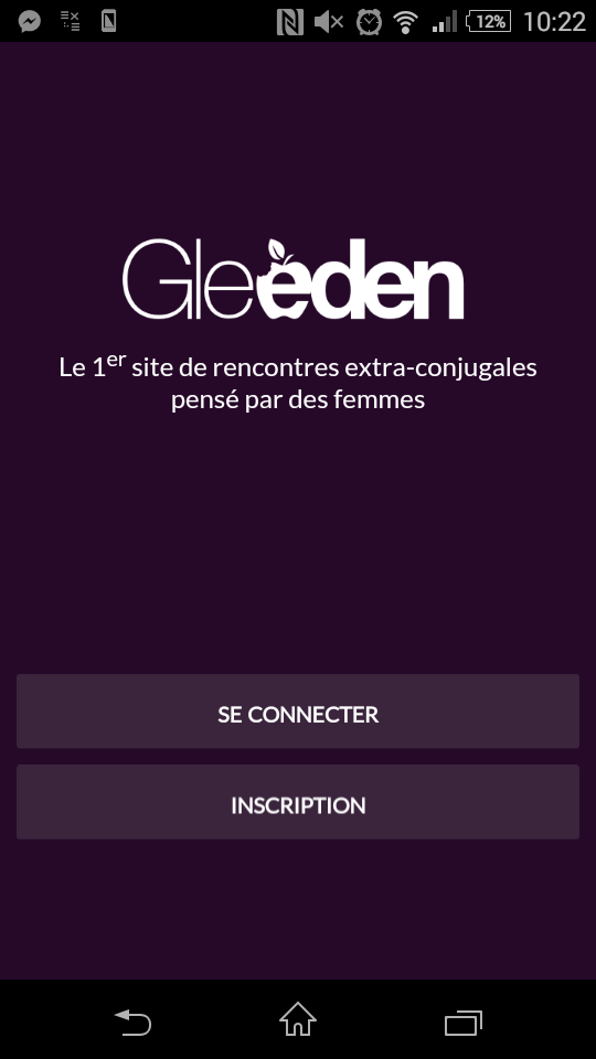gleeden mobile connection