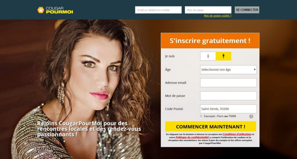 Cougar pour moi Que vaut cette plateforme de rencontre Cougar